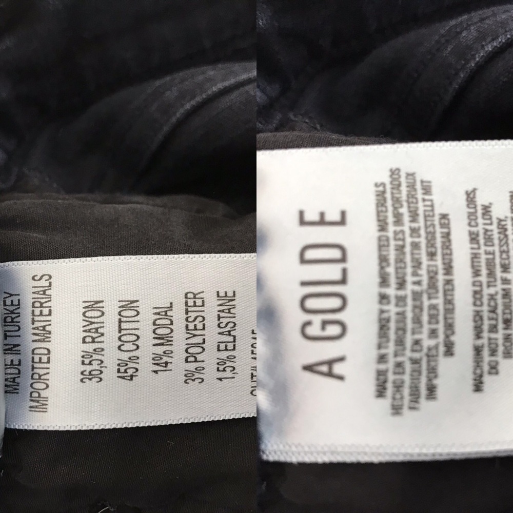 AGOLDE | Nico High Rise Skinny Jeans Darkwash - Picture 8 of 8